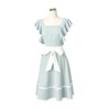 Francfranc Flare Franc Flare Ruffle Full Apron, Gray