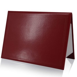 GraduationMall A4 Certificate Holder Diploma Document Cover Award Protective Cover for Diplomas Chestnut Brown