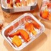 iplusmile Aluminum BBQ Plates for BBQ 700ml Disposable Plates BBQ