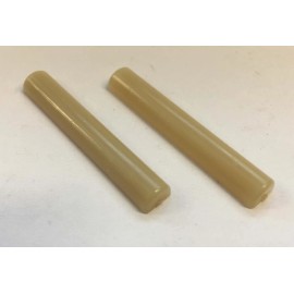 Charob 1942 1946 1947 1948 Chevy interior IVORY color garnish medallion plastic trim 2p