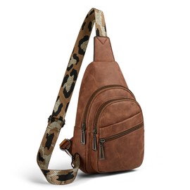 Mroede Sling Bag Crossbody Bags for Women Fanny Packs for Women Chest Bag for Work Shopping