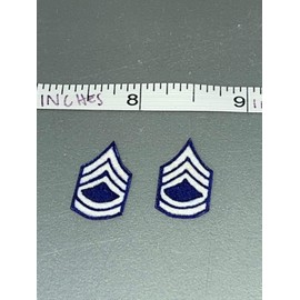 Zhukov's Attic 1/6 Scale WWII US Rank Patch Set - ZA Exclusive