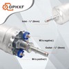 DPHXF 12V Gasoline Inline High Pressure Fuel Pump ，200LPH High