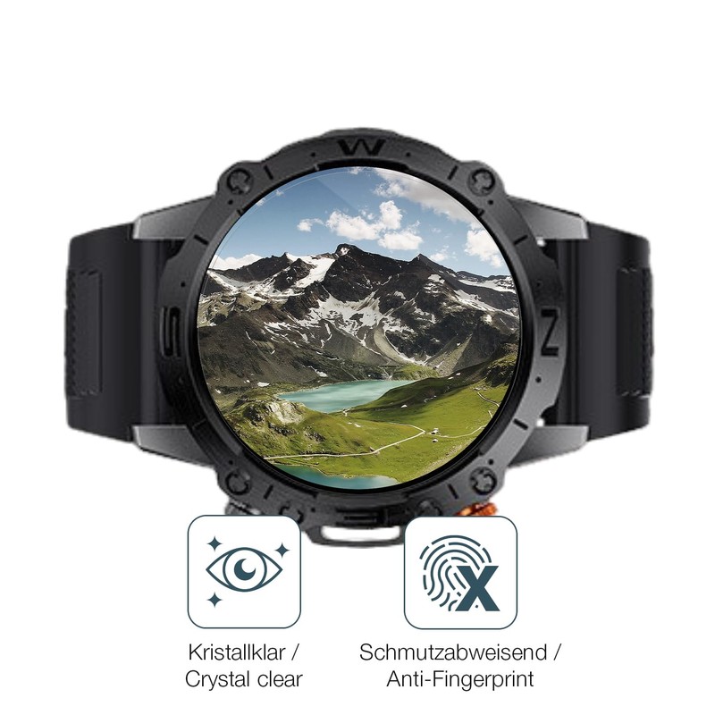 dipos I 6 x Clear Screen Protectors for ESFOE DM2-IV
