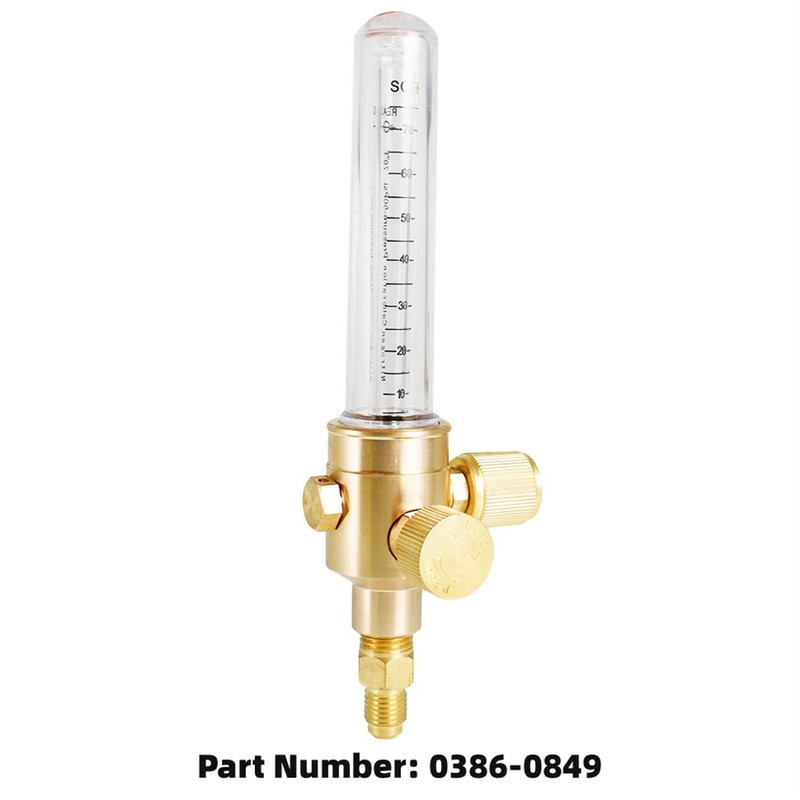1/4" SAE Flare Inlet and Outlet 50PSI 0-75CFH Nitrogen Flow