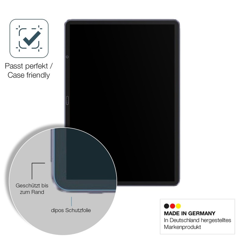 dipos I 2x Screen Protector 9H Matte Compatible with XP-Pen