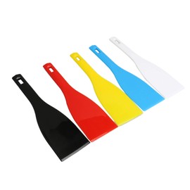 Mxfans 5 Pieces 285x77mm Plastic Spatulas Ink Scoop Screen Printing Shovel