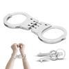 Professional Handcuffs Made of Robust Steel with 2 Keys Police