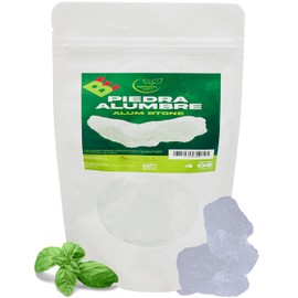 Alum Stone (Piedra de Alumbre) - 4 oz - Multi-Purpose Crystal for Skin Care and Healing - Natural Deodorant & Antiperspirant | Shaving Stone: