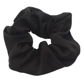 GOMINIMO Satin Hair Tie Scrunchie (Black) OR21-34