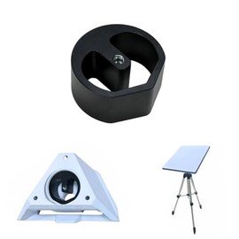 (2025 New Version) Starlink Mini Tripod Adapter - Universal Clamp/Tripod/Bracket Mount for starlink mini - Aluminum Puck fit 1/4"-20 Threaded