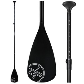 UPWELL 3 Piece Paddle Board Paddle Accessories - Paddle Board Paddles Adjustable Sup Paddle Kayak Inflatable Stand Up Paddle Board Paddle Black