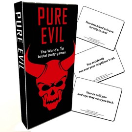 DEVILS - Hilarious New Party Drinking Card Game | 3 Games in 1 box set | Perfect Savage | Girlsnight Stag Do Charades - What Would You Do - Evil Forfiets