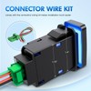 Nilight Ditch Lights Push Button Switch 12V ON Off Switch