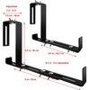 Window Planter Box Brackets, Adjustable Flower Box Brackets for Patio