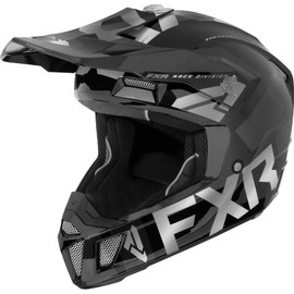 FXR Clutch Evo LE Helmet 2022 (Black/Silver - Large)
