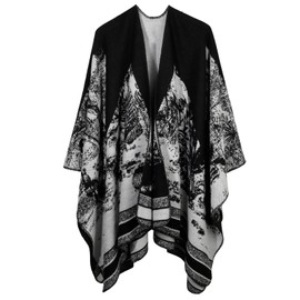 Qlauca Womens Pashmina Shawls and Wraps Soft Winter Warm Reversible Oversized Blanket Scarf