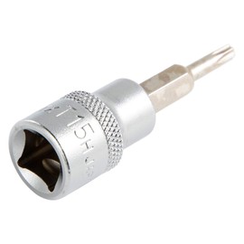 TONE Torx Socket (Anti-fiddling Type) 3TX-T15H Drive Angle 0.3 inches (9.5 mm) (3/8 ") T15H