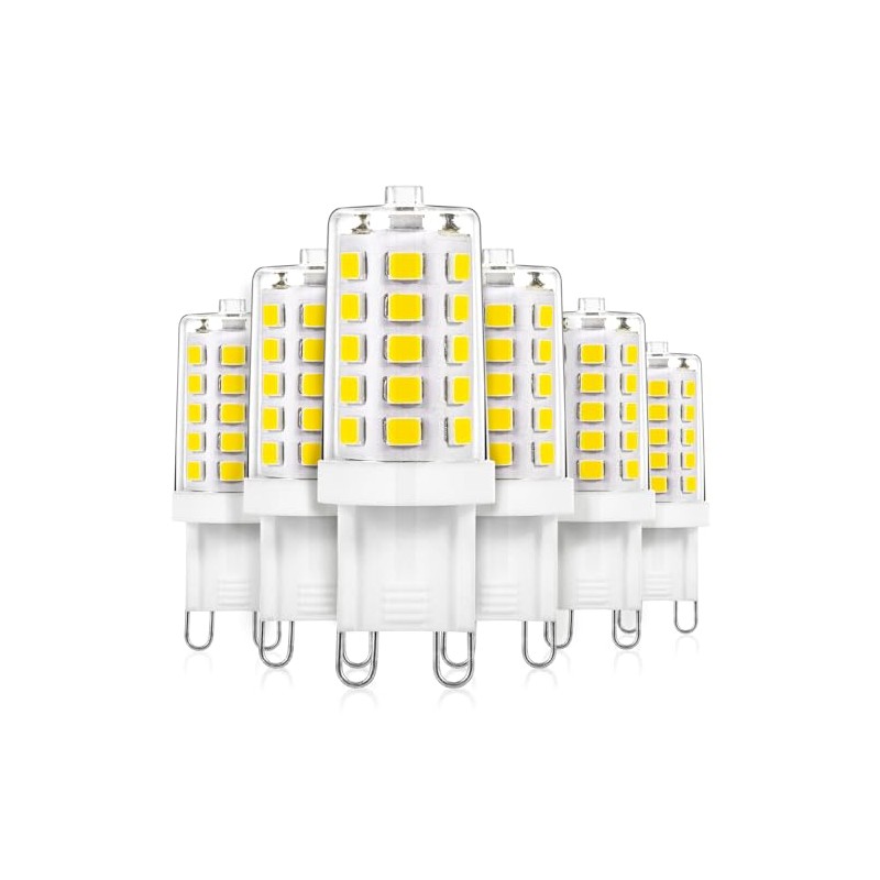Joutameili 6 Pack G9 LED Bulb 4W Equivalent 40 Watt,