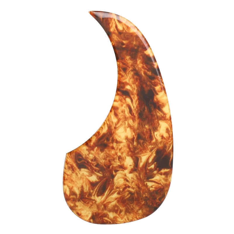 Guitar Pickguard PVC Decorative Self Adhesive Comma Shape Acoustic Guitar