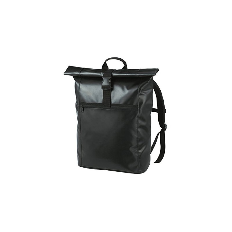 HALFAR Backpack Messenger Eco, Colour: Black, Size: 34 x 48