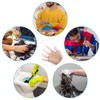 100 Pcs Finger Cots Disposable Latex Finger Protector Fingertips Protectors