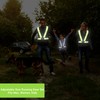 ABRVUAHM Reflective Running Vest, Elastic Adjustable Reflective Vest Gear High