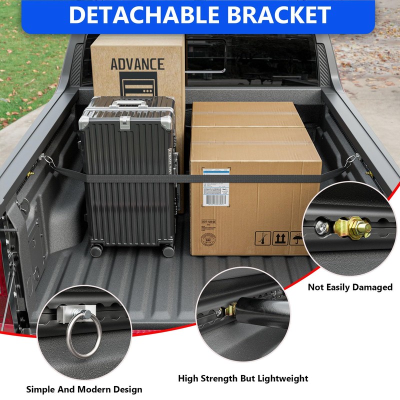 SZYANG Trail Rail System Compatible with 2022-2025 Ford Maverick Truck