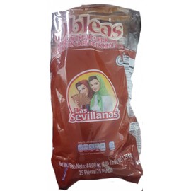 Las Sevillanas Obleas con Cajeta Wafers with Goat's Milk Big Size