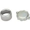 Aluminum Gas/Oil Tank Filler Neck with Twist-On Vented Cap