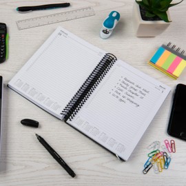 Collins Delta Mid Year Diary Planner A5 Day To Page Academic Year 2024-25 - Blue - Daily Mid Year Journal for Students, Teachers and Academics - FP51M.60-2425 - August 2024 to August 2025