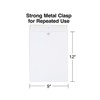 Staples Clasp Catalog Envelopes, 9-inch L x 12-inch H, White,