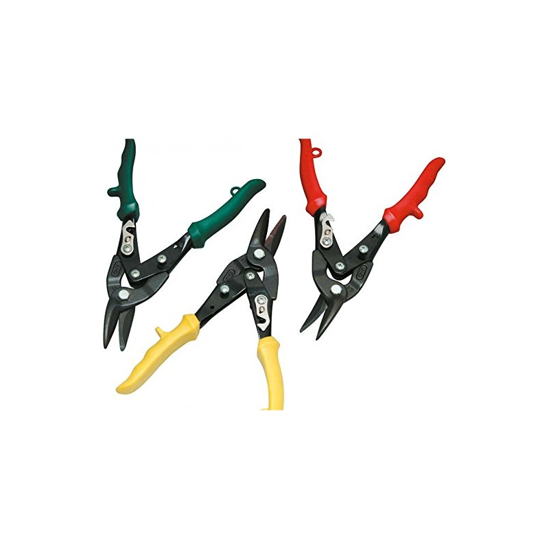 Projahn 4551 Tin Snips/Circular Cutting Snips Green