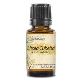 Litsea Cubeba - Aceite Esencial Puro 15 ml - Grado Terapéutico - Auténtica Aromaterapia Florium