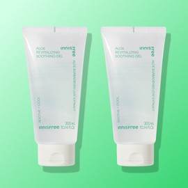 Innisfree Aloe Revitalizing Soothing Gel 300mL x 2 / 이니스프리 알로에 리바이탈라이징 수딩젤 300mL 2개