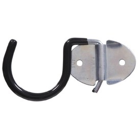 The Hillman Group 851985 Broom and Tool Holder, Black Vinyl Coated