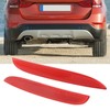 1 Pair Rear Bumper Reflector 63142990863 Left Right Red Tail