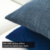 Encasa XO Chenille Cushion Covers Set of 2 | Royal