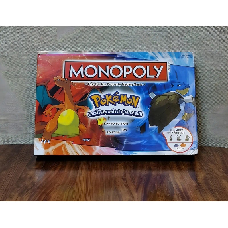 Monopoly Juego De Mesa - Pokémon Kanto Edition