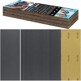 400 Grit Sandpaper Wet and Dry Sand Paper 23x9CM for Car Bodywork Paintwork Wood Metal 36Sheet