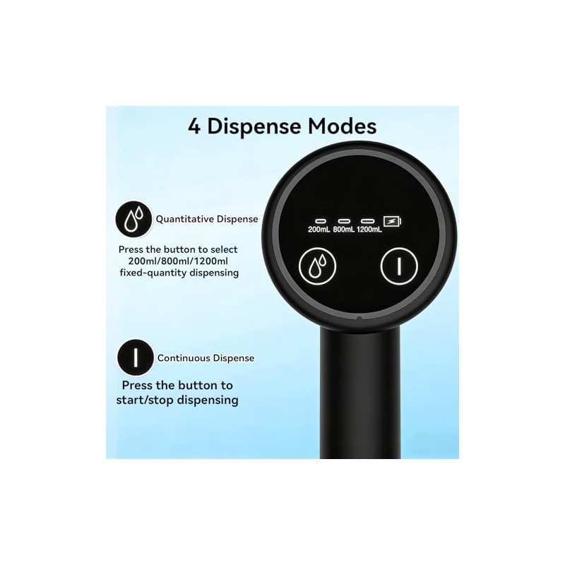 Water Dispenser for 5 Gallon Bottle, USB-C Rechargeable Electric Water