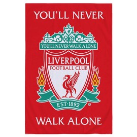 Liverpool FC Fleece Blanket - Boys - Red / White