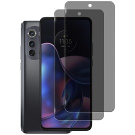 KELOLIN [2 Pack] Privacy Screen Protector for Motorola Moto Edge 2022, 9H Hardness, Anti-Scratch, Anti Spy, Tempered Glass Screen Protector for Motorola Moto Edge 2022