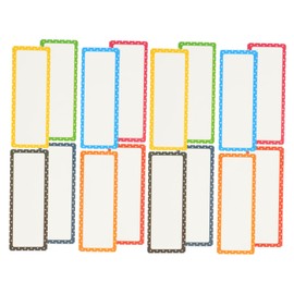 Operitacx 16blätter Wiederverwendbare Magnetische Namensetiketten Trocken Abwischbare Beschreibbare Aufkleber Für Hause Farben Für Organisation Und Beschriftung