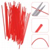 200 Pack Spray Can Straws, Red Plastic Spray Paint Nozzles