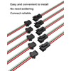 VANDESAIL 3 Pin Connector LED Strip Connectors JST SM Micro
