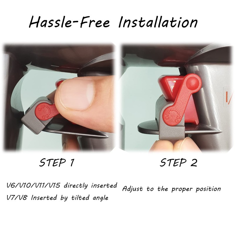 REEYEAR Power Button On/Off Control Clamp Compatible with Dyson V6