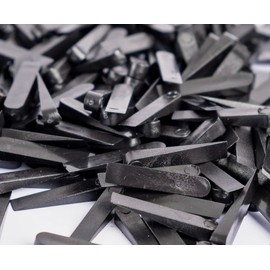 Kaufmann Tools 50.146.02 Plastic Tile Wedges 30 x 7 x 0-5 mm Pack of 500