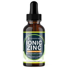 Zinc Supplements - Immunity + Skin + Reproductive Health Minerals - Zinc Chelate Immune Booster for Kids & Adults (Ionic Zinc, Liquid Drops) (2 Pack)