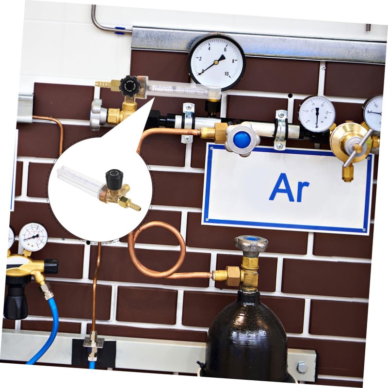 Alipis High Precision Marine Air Consumption Meter Argon Tube Flowmeter